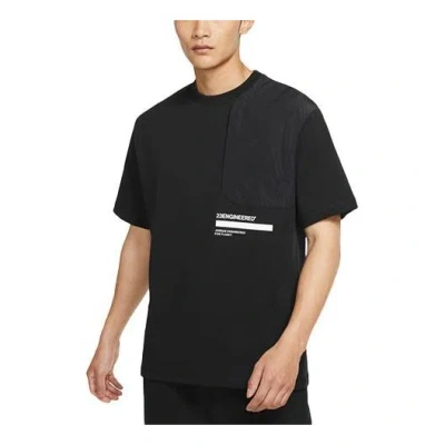 AIR JORDAN Air Jordan 23 Engineered Athleisure Casual Sports Round Neck Short Sleeve T-Shirt 'Black