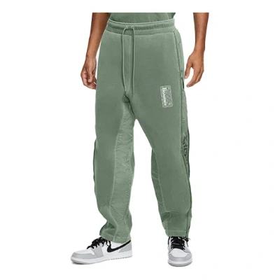 AIR JORDAN Air Jordan 23 Engineered Splicing Zipper Long Pants Green