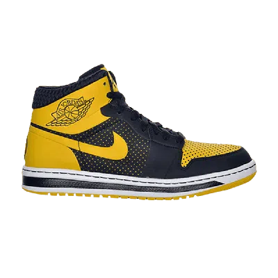 AIR JORDAN AIR JORDAN ALPHA 1 'BLACK VARSITY MAIZE'