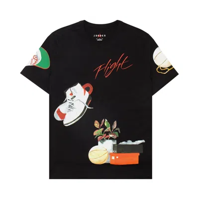 AIR JORDAN AIR JORDAN ARTIST SERIES BY JACOB ROCHESTER GRAPHIC T-SHIRT 'BLACK'