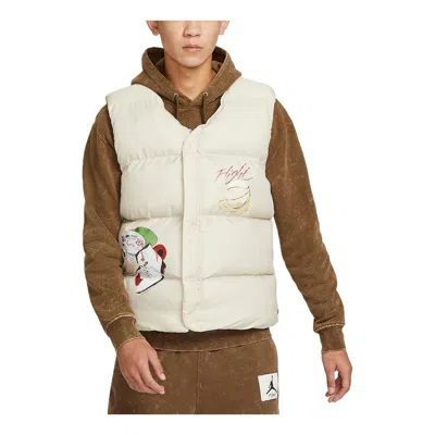 AIR JORDAN Air Jordan Artist Series Vests 'White Beige'