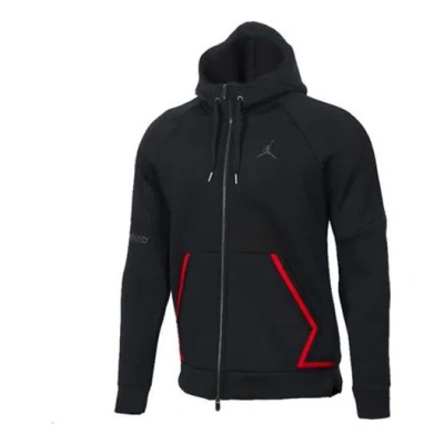 AIR JORDAN Air Jordan Athleisure Casual Sports Hooded Jacket Black