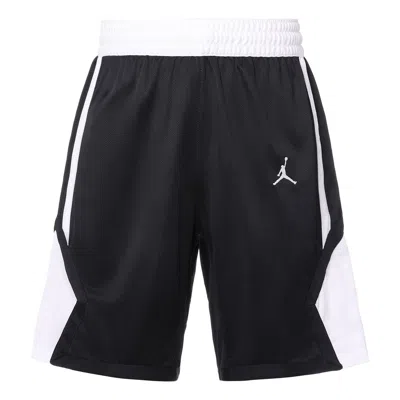 AIR JORDAN Air Jordan Breathable Basketball Shorts Men's Black And White
