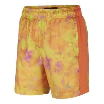 AIR JORDAN Air Jordan Breathable Basketball Shorts Yellow
