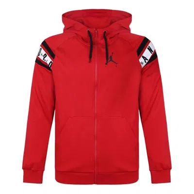 AIR JORDAN Air Jordan Casual Sports Long Sleeves Hooded Jacket Red
