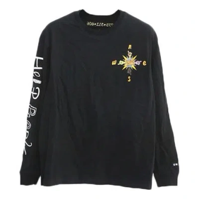 AIR JORDAN Air Jordan Casual Sports Pullover Round Neck Long Sleeves Black