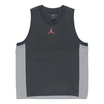 AIR JORDAN Air Jordan Dri-FIT Air Statement Splicing Quick-dry Basketball Sports Vest Male Black
