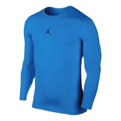 AIR JORDAN Air Jordan Dri-Fit Long Sleeve T-Shirt 'Blue'