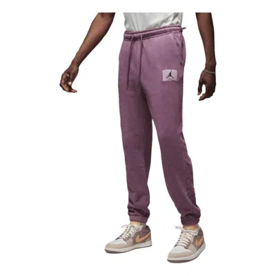 AIR JORDAN Air Jordan Essential Fleece Washed Trousers 'Purple'