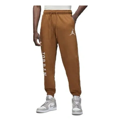 AIR JORDAN Air Jordan Essentials Holiday Fleece Sweatpants Asia Sizing 'Light British Tan'