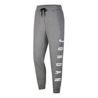 AIR JORDAN Air Jordan Fleece Casual Long Pants Gray