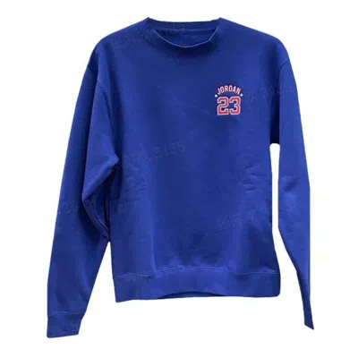 AIR JORDAN Air Jordan Fleece Crew Sweatshirt 'Blue'