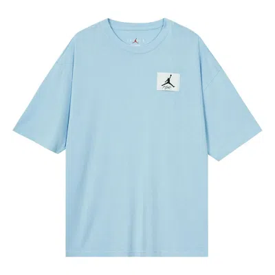 AIR JORDAN Air Jordan Flight Essential Logo T-Shirt 'Blue'