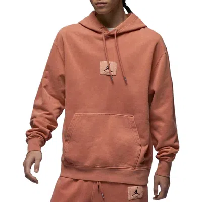 AIR JORDAN Air Jordan Flight Fleece Pullover Hoodie 'Orange Red'