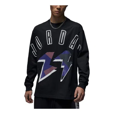 AIR JORDAN Air Jordan Flight MVP Long-Sleeve T-Shirt 'Black'