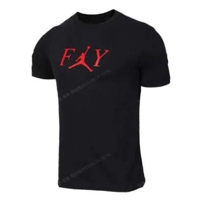 AIR JORDAN Air Jordan Fly T-shirt 'Black'