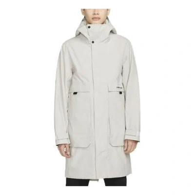 AIR JORDAN Air Jordan Gore-Tex 2-In-1 Detachable Hooded Padded Coat 'Light Bone'
