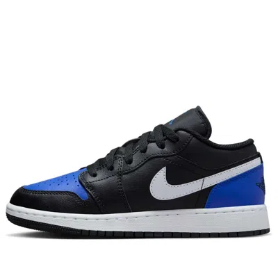 AIR JORDAN (GS) Air Jordan 1 Low 'Black Game Royal White'