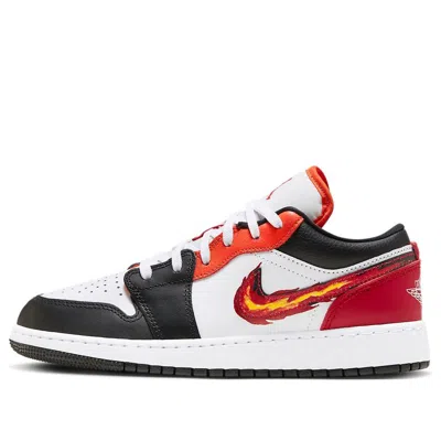 AIR JORDAN (GS) Air Jordan 1 Low 'Flaming Swoosh - Gym Red'