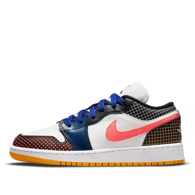 AIR JORDAN (GS) Air Jordan 1 Low MMD BG 'Multi Grid'