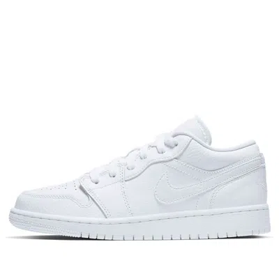 AIR JORDAN (GS) Air Jordan 1 Low 'Triple White Logo'
