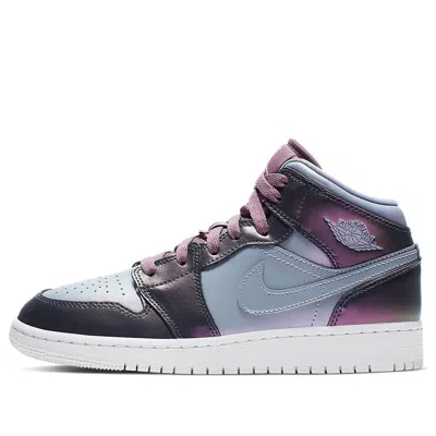 AIR JORDAN (GS) Air Jordan 1 Mid 'Metallic Purple'