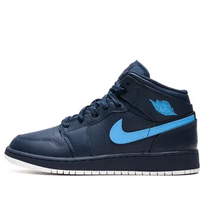 AIR JORDAN (GS) Air Jordan 1 Mid 'Obsidian'