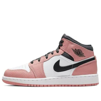 AIR JORDAN (GS) Air Jordan 1 Mid 'Pink Quartz'