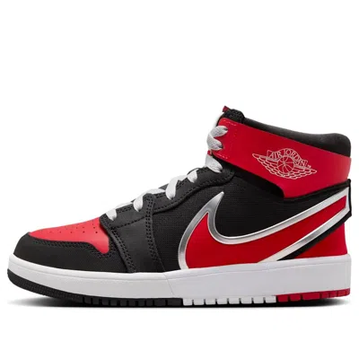 AIR JORDAN (GS) Air Jordan 1 Mid RM EasyOn 'Black White University Red'