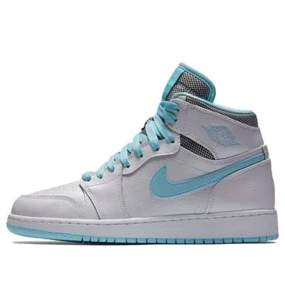 AIR JORDAN (GS) Air Jordan 1 Retro High 'White Still Blue'