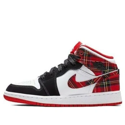 AIR JORDAN (GS) Air Jordan 1 Retro Mid 'Bad Santa'