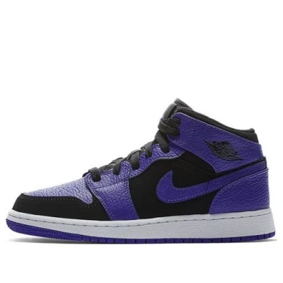 AIR JORDAN (GS) Air Jordan 1 Retro Mid 'Dark Concord'