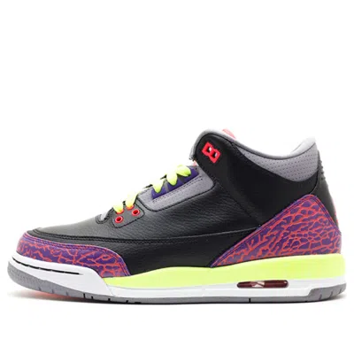 AIR JORDAN (GS) Air Jordan 3 Retro 'Black Atomic Red'
