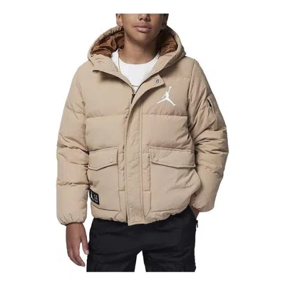 AIR JORDAN (GS) Air Jordan Essentials Statement Down Jacket 'Beige'