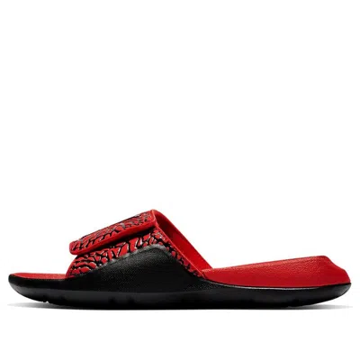 AIR JORDAN (GS) Air Jordan Hydro 7 Red Burst Crack Slippers