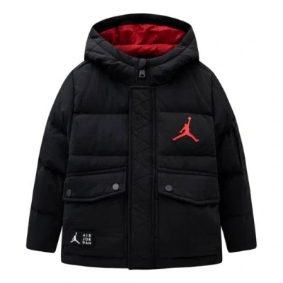AIR JORDAN (GS) Air Jordan Puffer Hooded Jacket 'Bred'