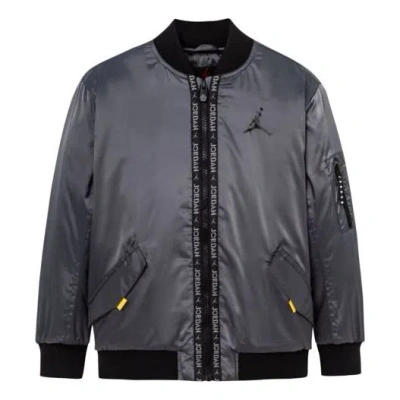 AIR JORDAN (GS) Air JordanPoly Padded Bomber Jacket 'Dark Grey'