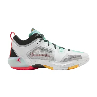 AIR JORDAN GUO AILUN X AIR JORDAN 37 LOW PF 'SILVER ISLAND GREEN'