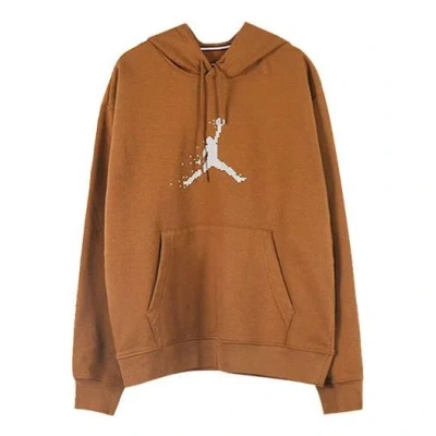 AIR JORDAN Air Jordan Holiday Fleece Pullover Hoodie 'Light British Tan Sail'