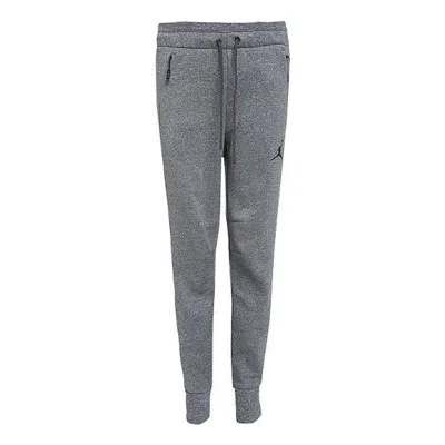 AIR JORDAN Air Jordan Icon Fleece Cuffed Sweatpants 'Grey'