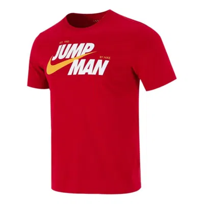 AIR JORDAN Air Jordan Jmpmn Gfx Ss Crew 2 T-Shirt 'Red'