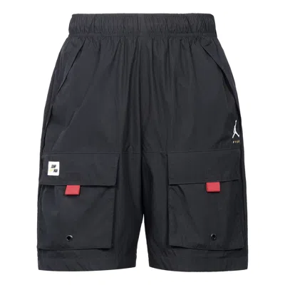 AIR JORDAN Air Jordan Jmpmn Wvn Short Casual Sports Breathable Woven Shorts Black