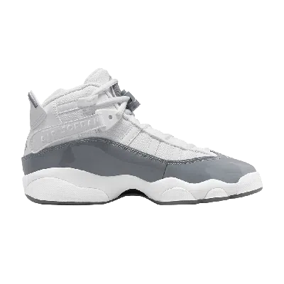AIR JORDAN AIR JORDAN JORDAN 6 RINGS GS 'WHITE COOL GREY'