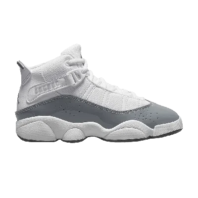 AIR JORDAN AIR JORDAN JORDAN 6 RINGS PS 'WHITE COOL GREY'
