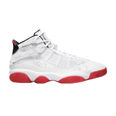 AIR JORDAN JORDAN 6 RINGS 'WHITE UNIVERSITY RED'