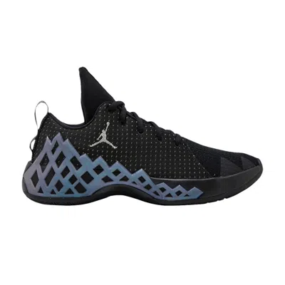 AIR JORDAN JORDAN JUMPMAN DIAMOND LOW PF 'BLACK METALLIC SILVER'