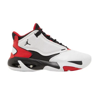 AIR JORDAN JORDAN MAX AURA 4 'WHITE BLACK UNIVERSITY RED'