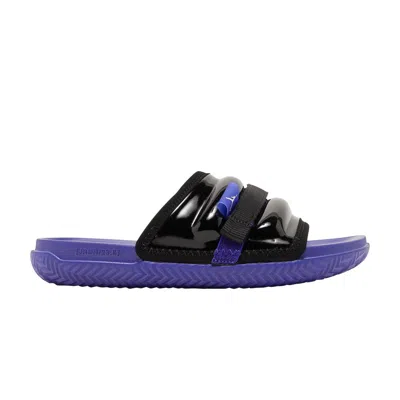 AIR JORDAN JORDAN SUPER PLAY SLIDE 'BLACK DARK CONCORD'