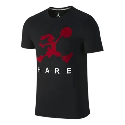 AIR JORDAN Air Jordan Jumpbunny WB Air T-shirt 'Black Gym Red'