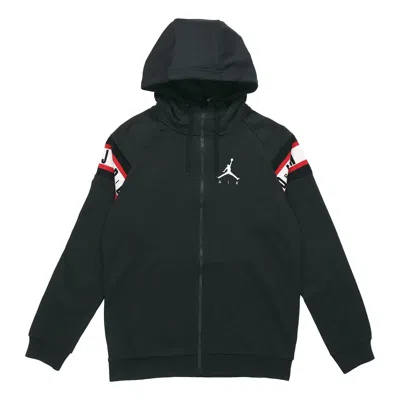 AIR JORDAN Air Jordan Jumpman Athleisure Casual Sports Hooded Jacket Black